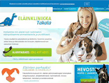 Tablet Screenshot of elainklinikkatakala.fi